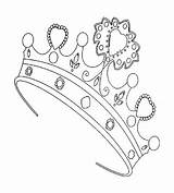 Crown Coloring Pages Free Printable PDF sketch template