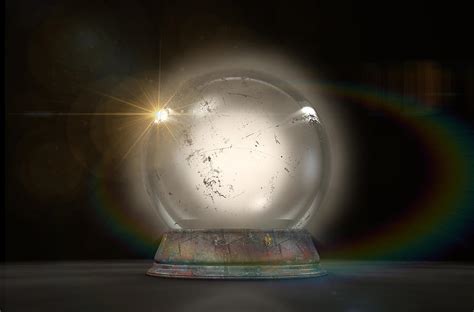 Crystal Ball Glowing Digital Art by Allan Swart