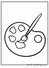 Painting Coloring Pages 100% Free Printables sketch template