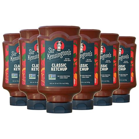 Amazon.com : Sir Kensington's Classic Ketchup, From Whole Tomatoes, No ...