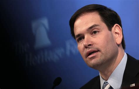 Marco Rubio promoting strong military as part of foreign policy