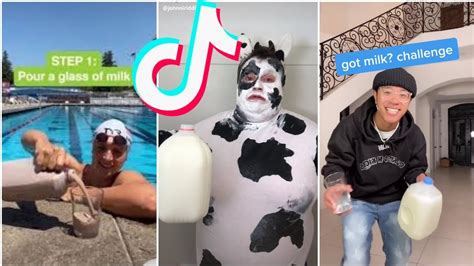 Got Milk challenge tiktok compilation - YouTube