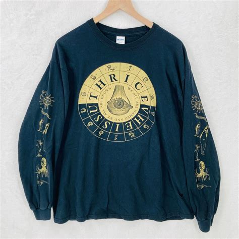 Thrice Band Shirt Adult XL Vheissu Tour Long Sleeve... - Depop