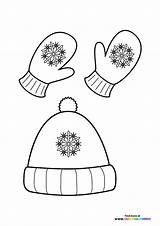 Winter clothing  Coloring Pages For Kids Free And Easy Print Or Download sketch template