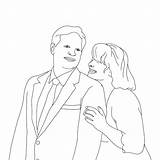 coloring Pages  A Couple Having Great Time wife Hugs husband sketch template