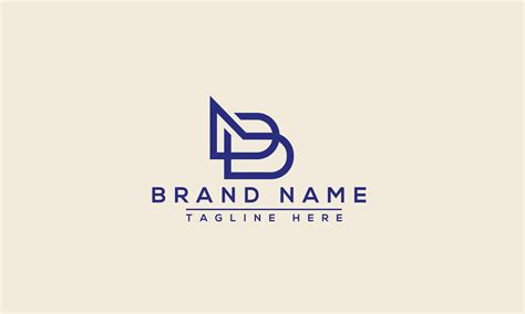 B Logo Design Template Vector Graphic Branding Element. 10485845 Vector ...