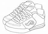Pair Of Shoes Coloring Page  Sky Colouring Pages sketch template