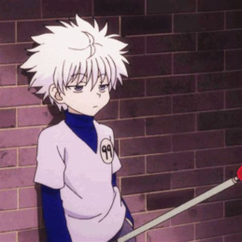 Killua Zoldyck Bored Yawn GIF | GIFDB.com