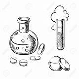 Bubbling Beakers Coloring Pages sketch template