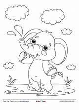 Baby Elephant Coloring Sheet Pages sketch template