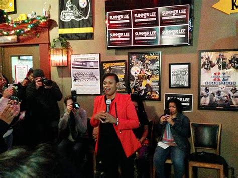 Summer Lee touts Democratic-socialist policies in campaign event for ...