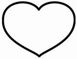 Printable Coloring Pages Heart  Templates sketch template