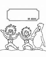 Dr Seuss coloring Page 04 sketch template