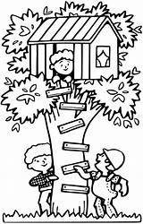 Treehouse 3 Coloring Page  Free Printable Pages For Kids sketch template