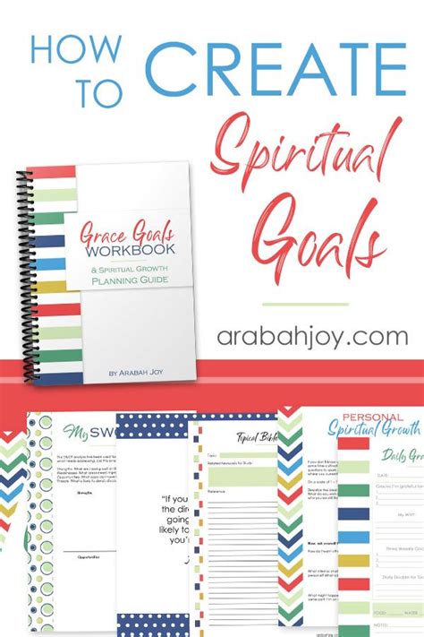 How to Create Spiritual Goals | Spiritual growth, Christian blogs, Goals