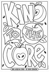 Kindness Coloring Pages Printable Free  sketch template