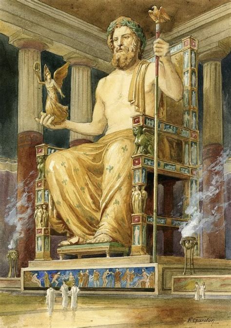 Pin by MASTER THERION on Gods | Painting, Zeus, Zeus statue