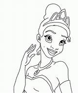 Printable Tiana Coloring Pages sketch template
