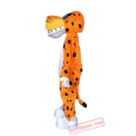 Chester Cheetah Mascot Costume Cartoon Mascot