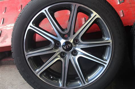 Set of Four 2017 18" Kia Soul OEM Rims Tires Wheels 235/45R18 94V ...