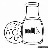 Glass Of Milk Coloring Pages sketch template