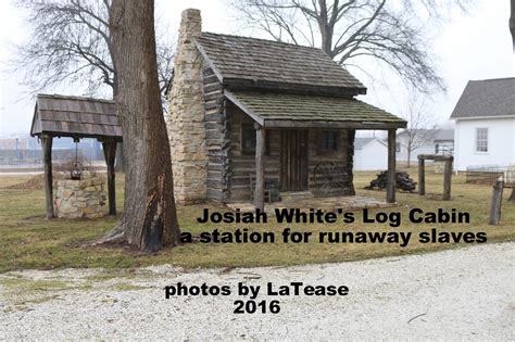 TeasasTips: Underground Railroad Slave Station: Josiah White's Log Cabin