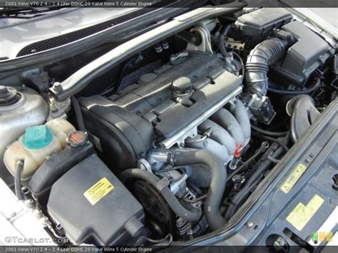 2.4 Liter DOHC 20 Valve Inline 5 Cylinder Engine for the 2001 Volvo V70 ...