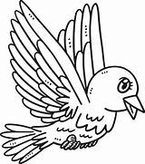 Flying Animals Coloring Pages sketch template