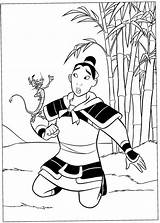 Coloring Page  Mulan coloring pages 6 sketch template