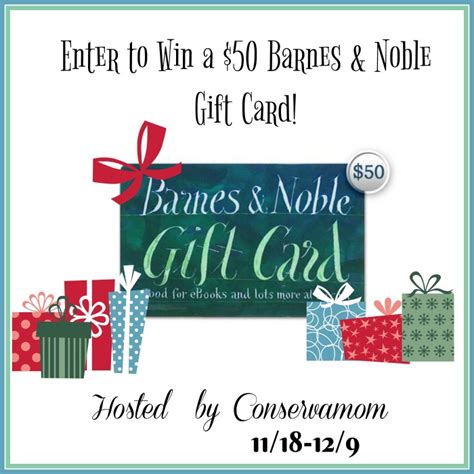 Barnes & Noble $50 Gift Card Giveaway!! Enter Today!!