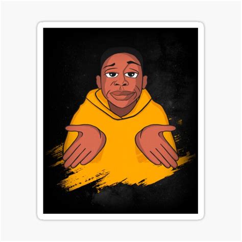 "Khaby Lame Parody Funny Gesture " Sticker for Sale by time183 | Redbubble