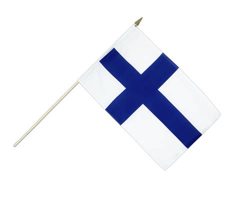 Hand Waving Flag Finland - 12x18" - Royal-Flags