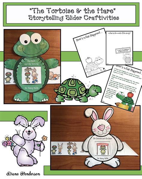 Activities for "The Tortoise & the Hare" an Aesop Fable | Fables, Fables activities, Aesops fables