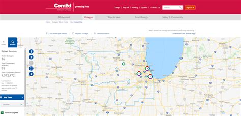 ComEd Enhances Online Interactive Outage Map | T&D World