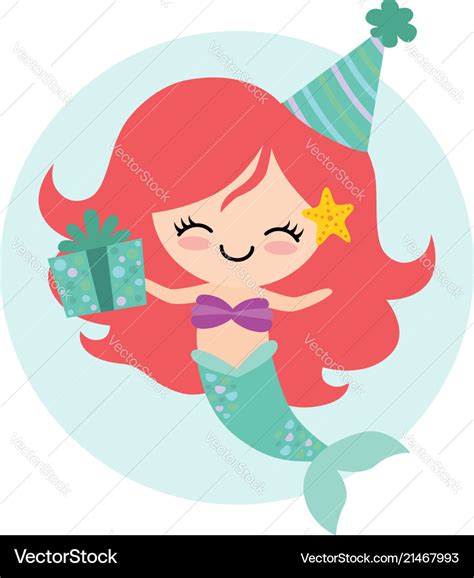 Mermaid Birthday Clipart