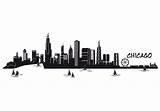 Chicago Skyline Coloring Pages Printable sketch template