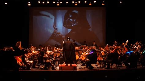 Local orchestra playing Star Wars' soundtrack, conductor decided to ...