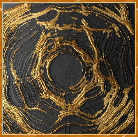 Luxury Abstract Black Gold Black Art Painting Wall Art | Etsy in 2021 ...