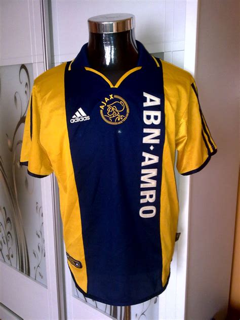 1001 BUNDLE: VINTAGE AJAX AMSTERDAM AWAY 2000-2001 JERSEY very rare n nice design (SOLD)