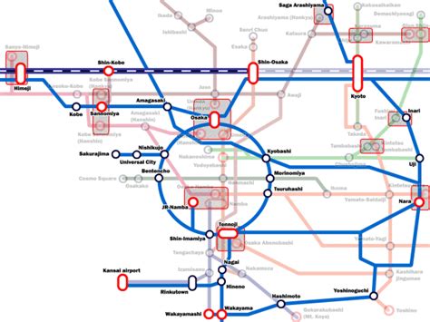 kansai train map kwap | Japan Rail Pass and rail travel in Japan complete guide – JPRail.com