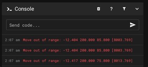 Move Out of Range errors from End G-Code - General Discussion - Klipper