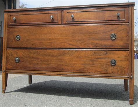 BoHO Chic: Antique Walnut Dresser / Buffet / Sideboard- Large Drawers SOLD