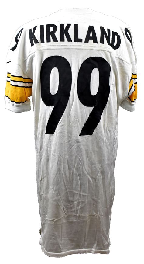 1997 Levon Kirkland Pittsburgh Steelers Game Worn Jersey