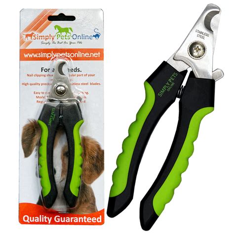 Buy Dog Nail Clippers with Safety Guard - Superior Sharpness ...