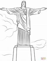 Christ The Redeemer Statue coloring Page  Free Printable Coloring Pages sketch template