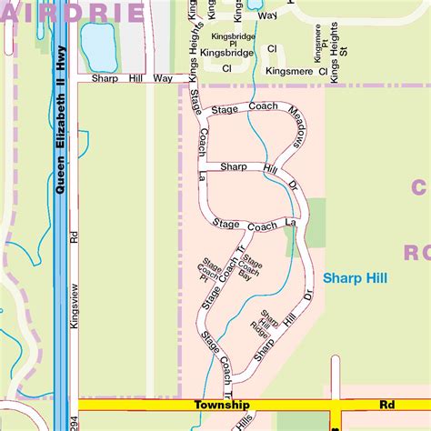 Airdrie, AB Map by Mapmobility Corp. | Avenza Maps