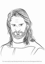 Wwe Seth Rollins Coloring Pages Coloring sketch template