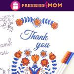 🌷Free Printable Cards: Thank You Cards - Freebies 4 Mom