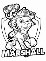 Adorable Marshall Paw Patrol coloring Page  Download Print Or Color sketch template