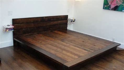 Diy Platform Bed Frame - YouTube